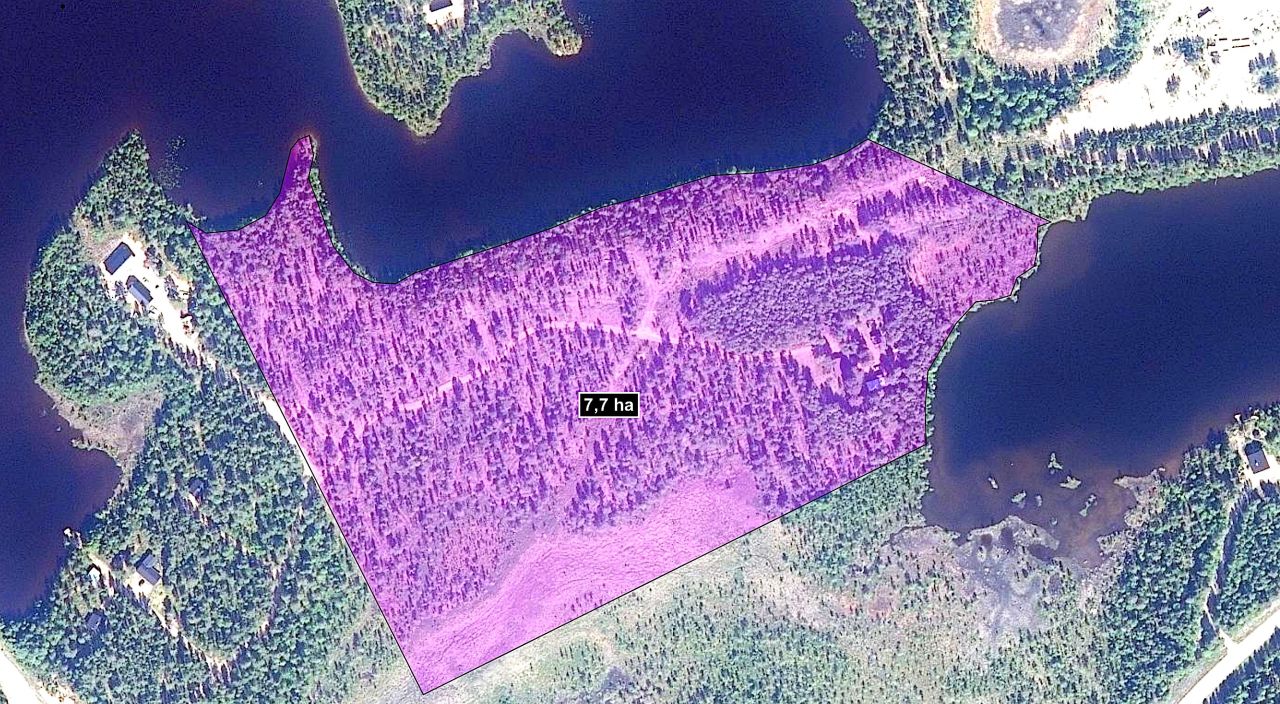Земля в Ивало, Финляндия, 7.7 Га - фото 2