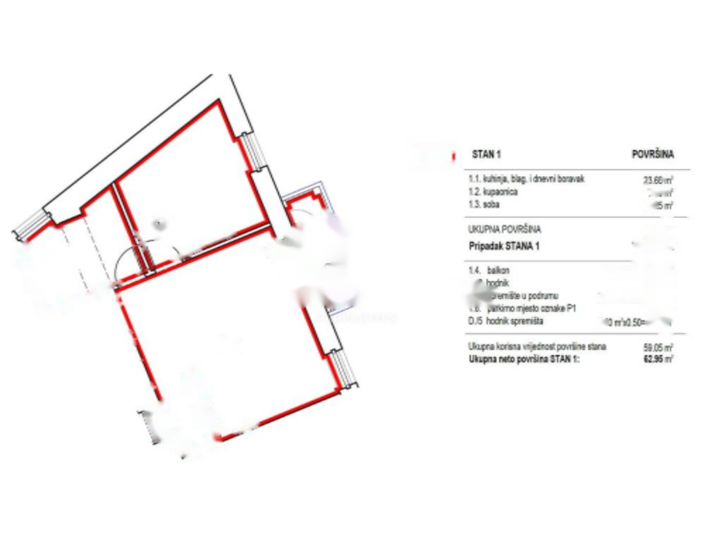 Квартира в Опатии, Хорватия, 62 м² - фото 4