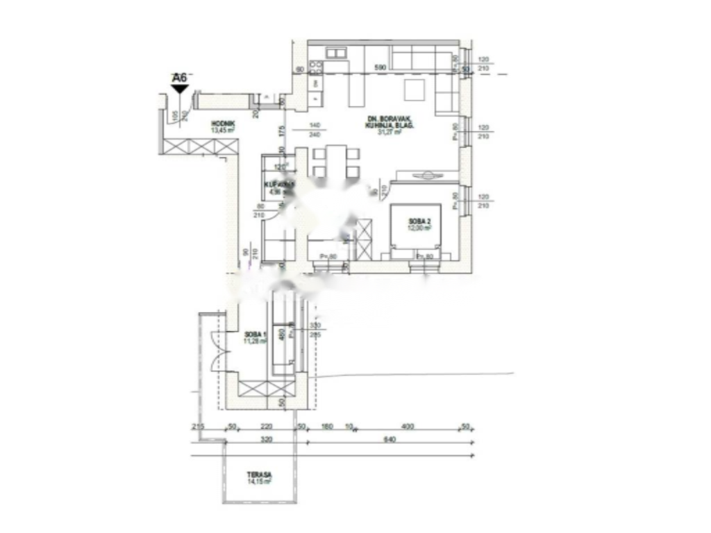 Квартира в Опатии, Хорватия, 90 м² - фото 4