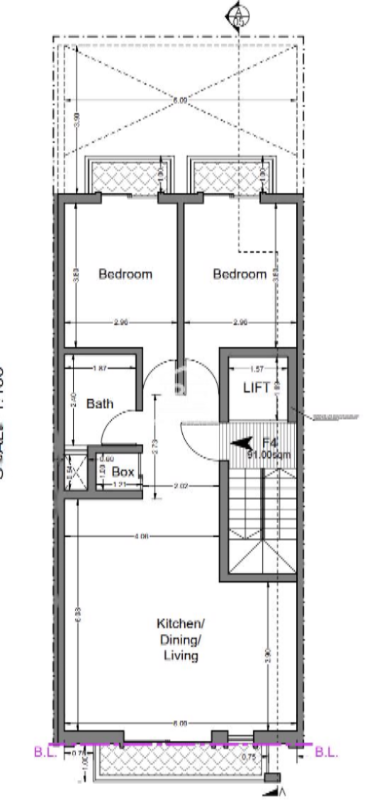 Квартира в Слиме, Мальта, 91 м² - фото 7
