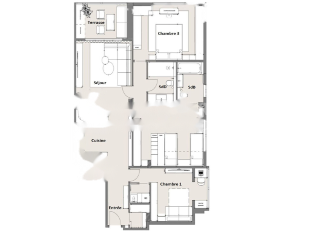 Квартира в Монте Карло, Монако, 127 м² - фото 7