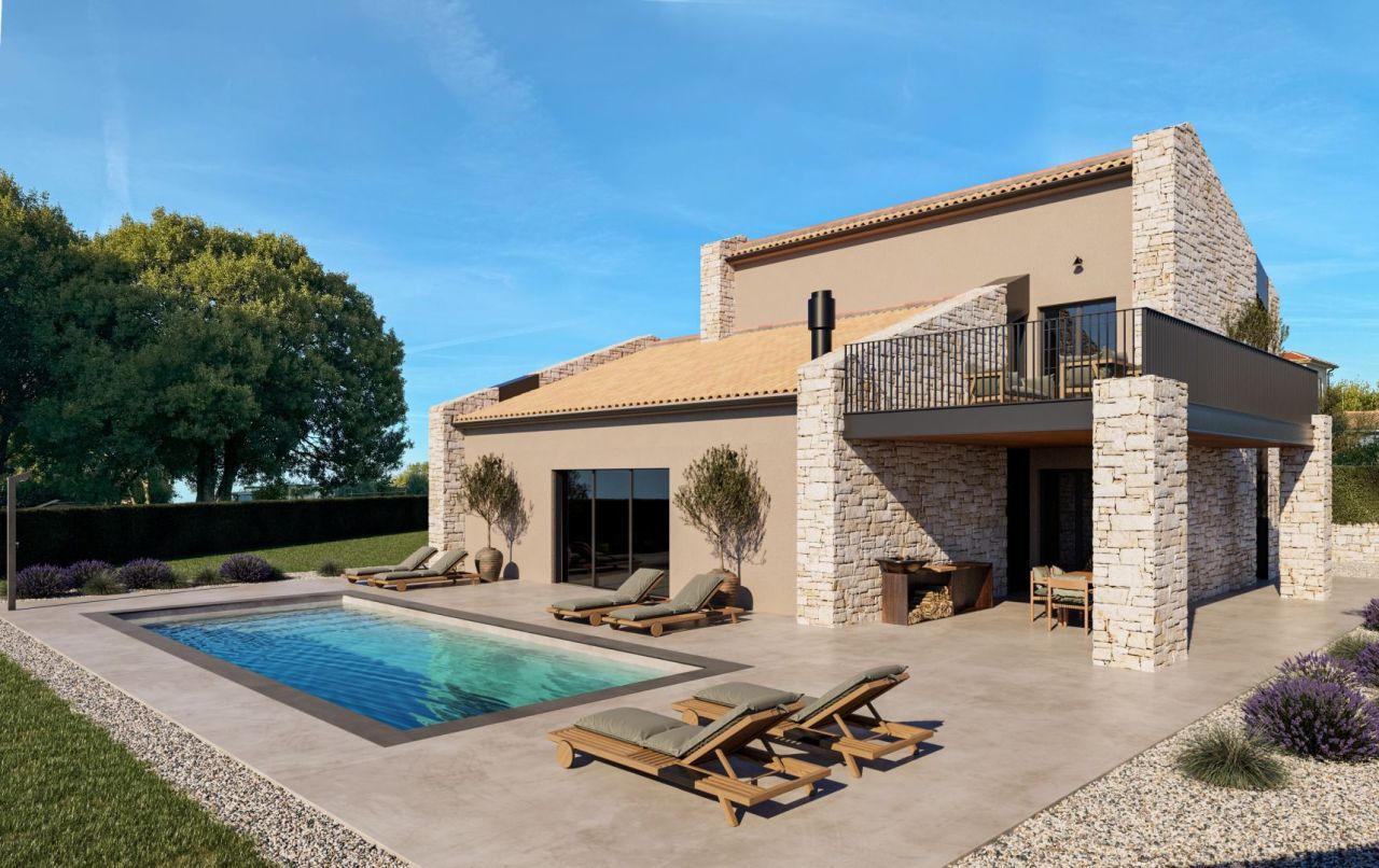 Вилла Jural, Kanfanar, Хорватия, 208 м² - фото 1