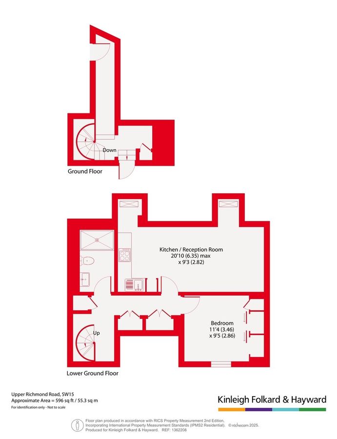 Квартира в Лондоне, Великобритания, 55 м² - фото 9