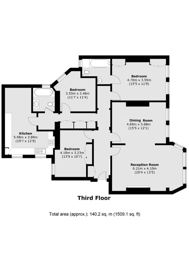 Квартира в Лондоне, Великобритания, 140 м² - фото 10