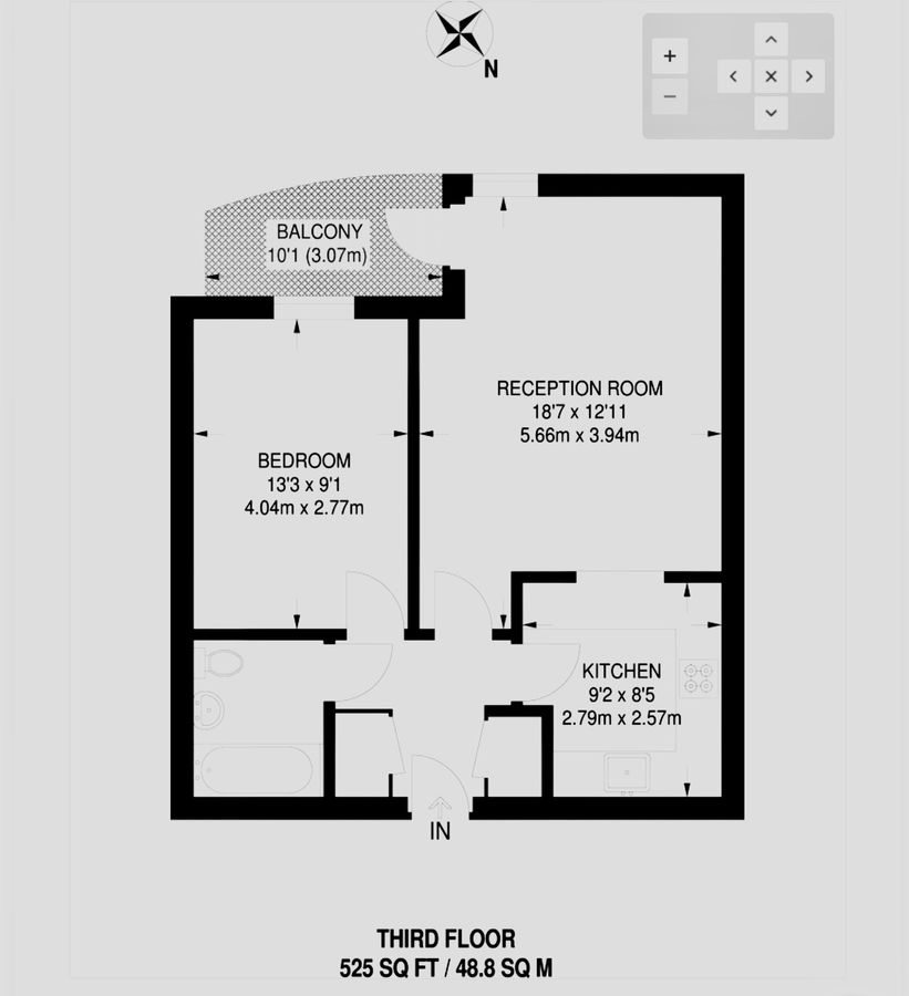 Квартира в Лондоне, Великобритания, 49 м² - фото 11