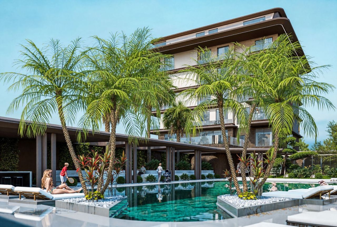 Апартаменты в Алании, Турция, 56 м² - фото 9