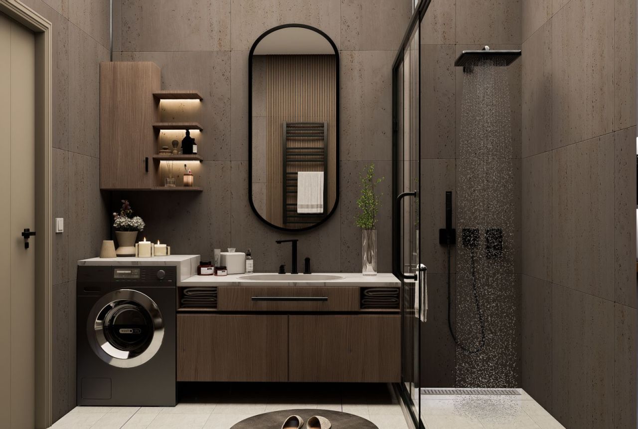 Апартаменты в Алании, Турция, 56 м² - фото 13