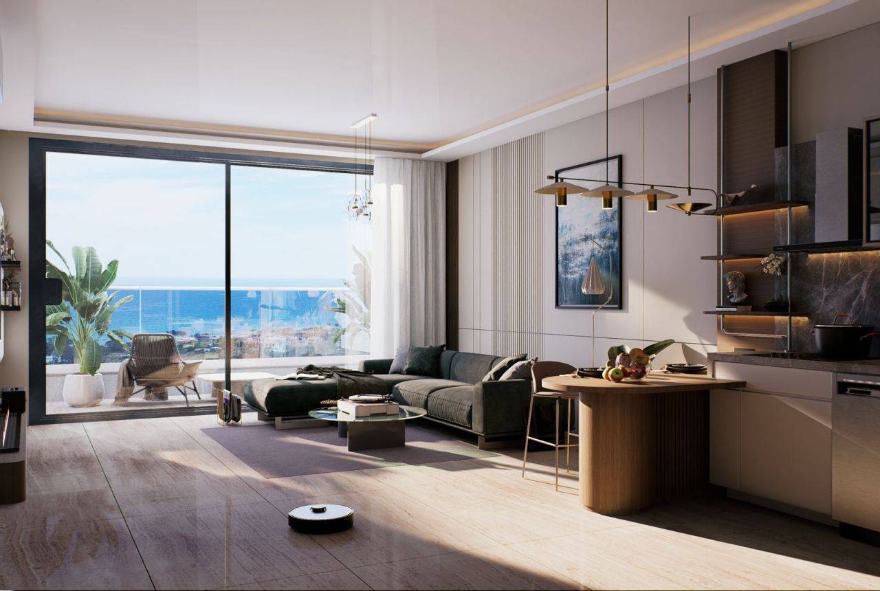 Апартаменты в Алании, Турция, 56 м² - фото 12