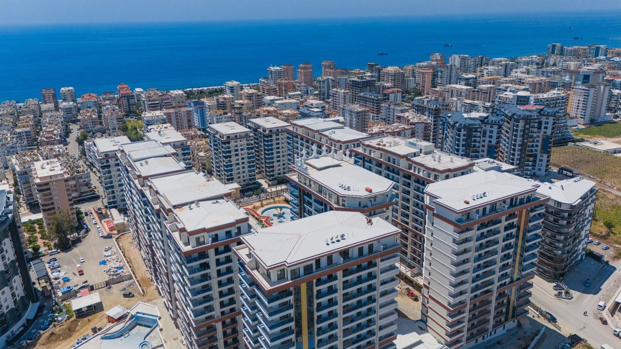 Апартаменты в Алании, Турция, 63 м² - фото 14