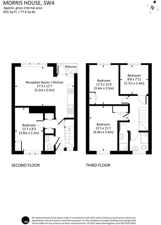 Квартира в Лондоне, Великобритания, 78 м² - фото 15