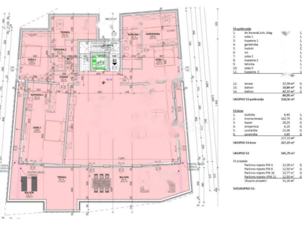 Квартира в Опатии, Хорватия, 367 м² - фото 16