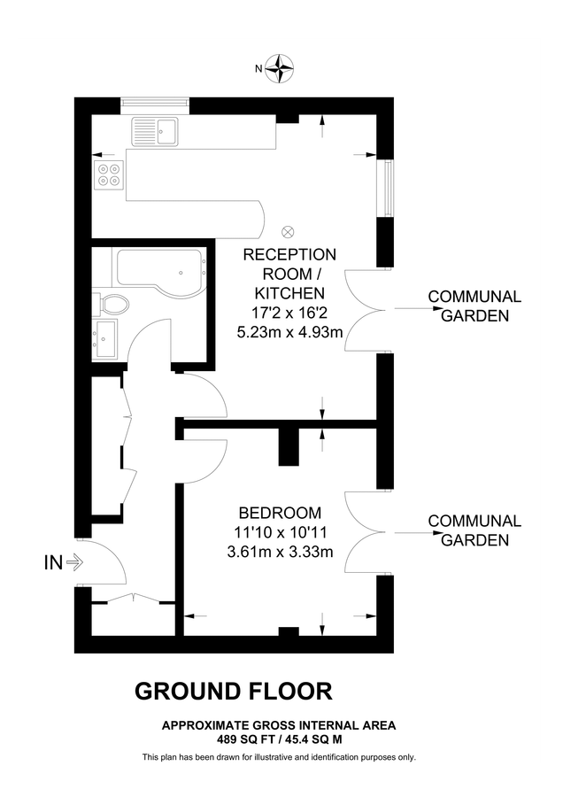 Квартира в Лондоне, Великобритания, 45 м² - фото 18