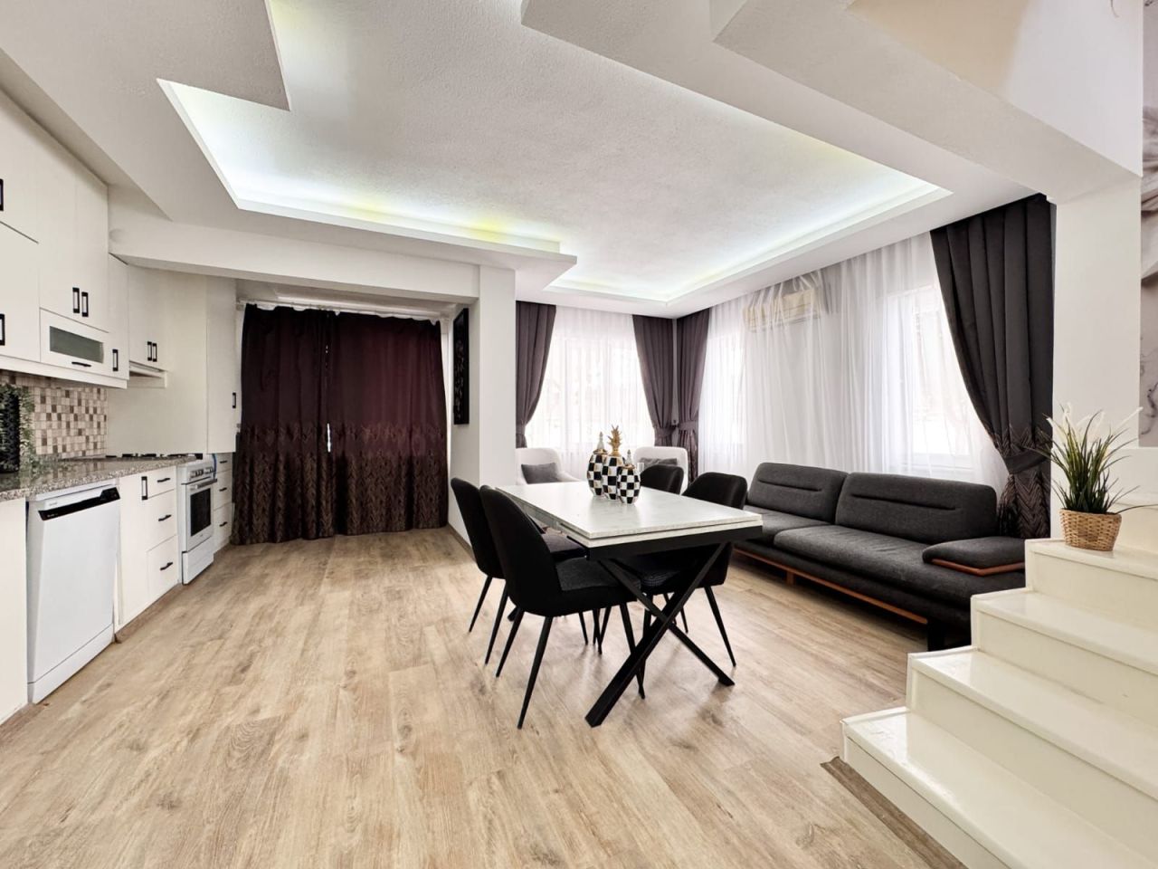 Апартаменты в Алании, Турция - фото 14