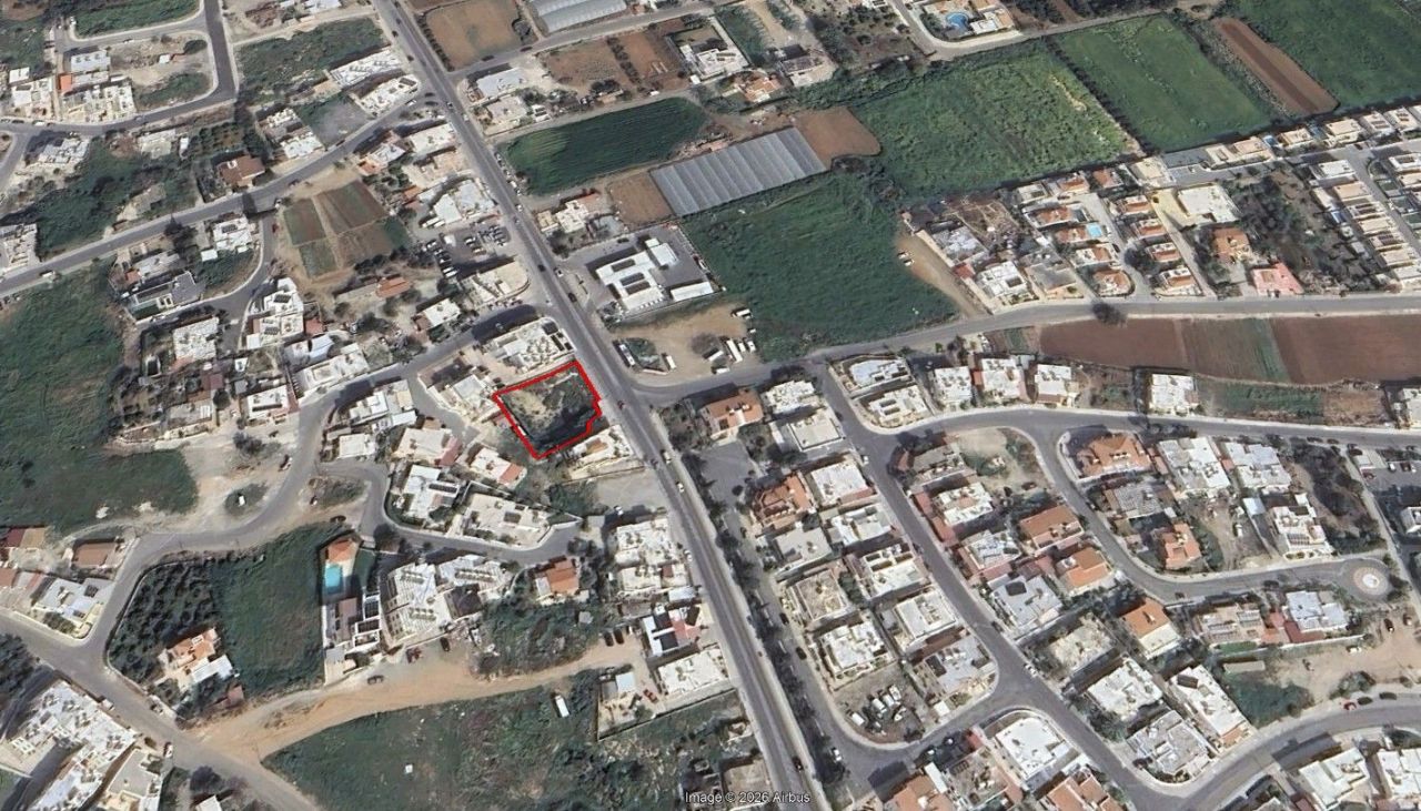 Земля в Пафосе, Кипр, 966 м² - фото 1