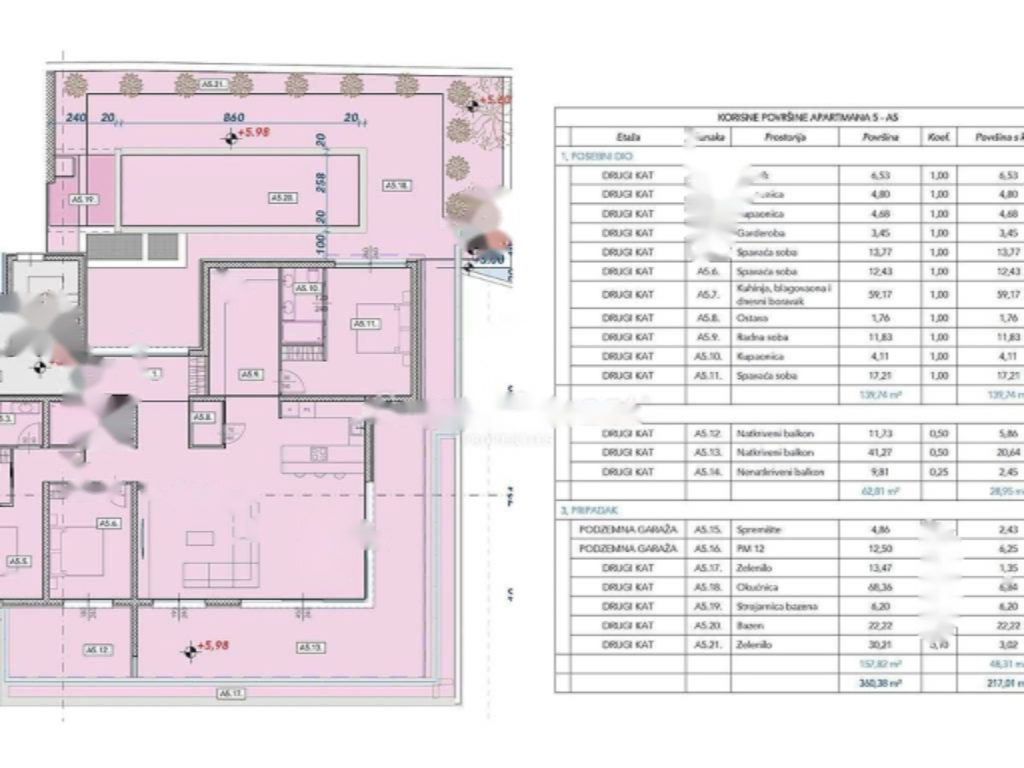 Квартира в Опатии, Хорватия, 217 м² - фото 11