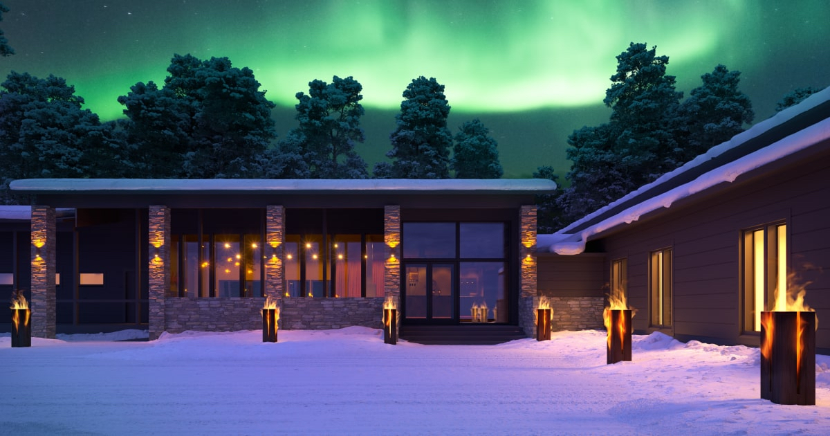 Отель, гостиница в Ивало, Финляндия, 747 м² - фото 1