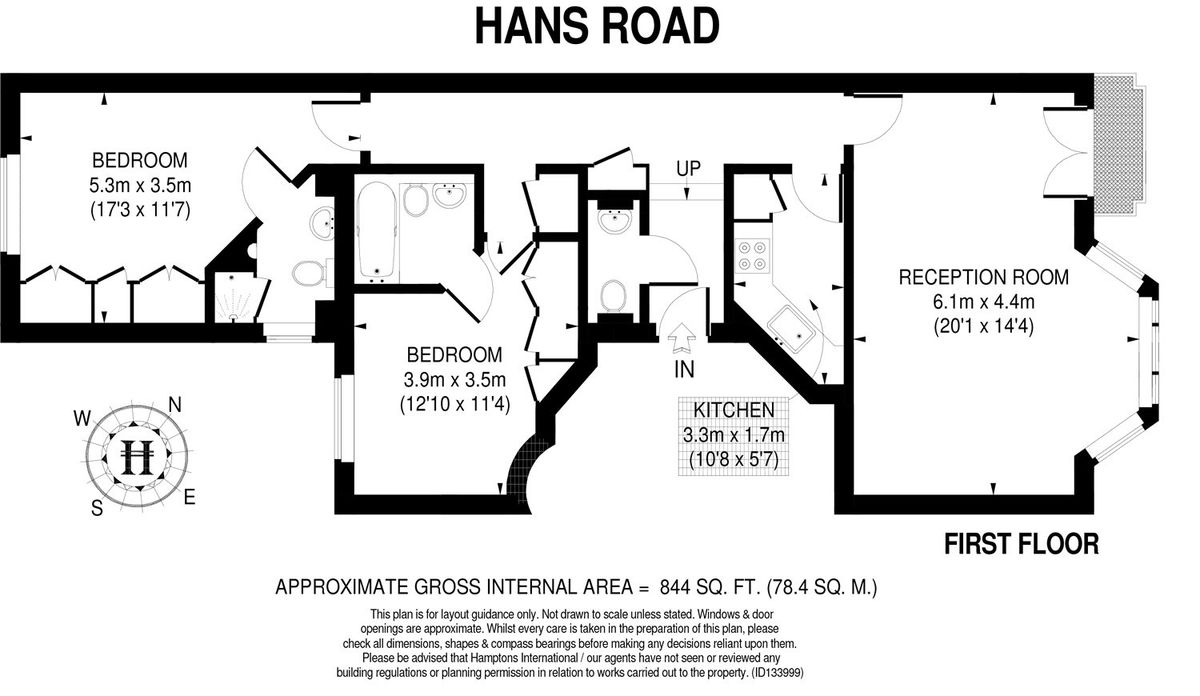 Квартира в Лондоне, Великобритания, 78 м² - фото 15