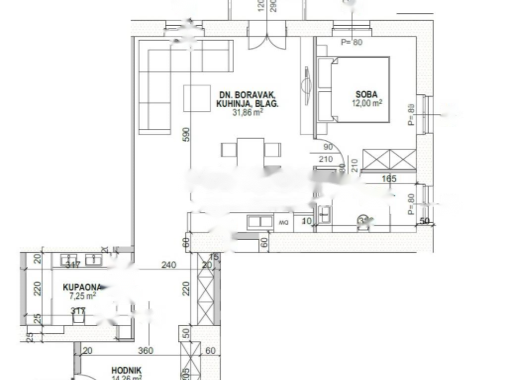 Квартира в Опатии, Хорватия, 73 м² - фото 16