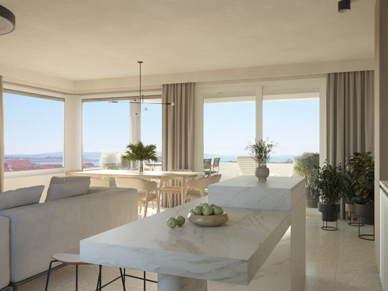 Апартаменты на острове Паг, Хорватия, 92 м² - фото 4