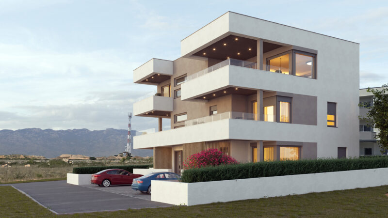 Апартаменты на острове Паг, Хорватия, 92 м² - фото 1