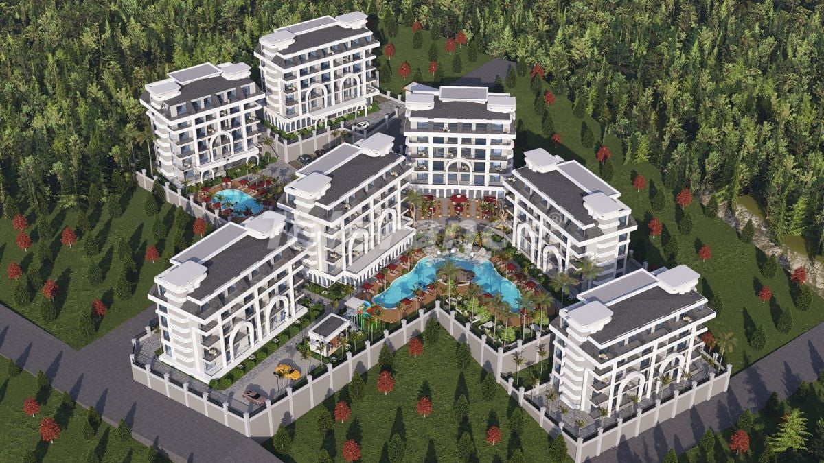 Апартаменты в Авсалларе, Турция, 55 м² - фото 2