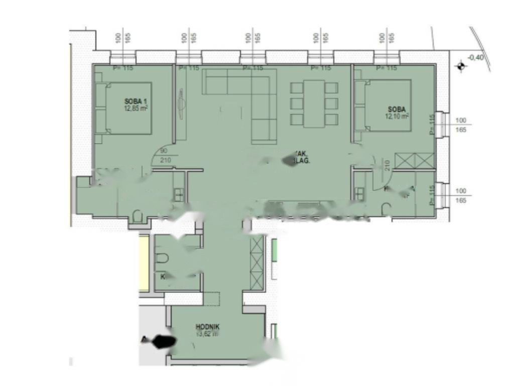 Квартира в Опатии, Хорватия, 91 м² - фото 4