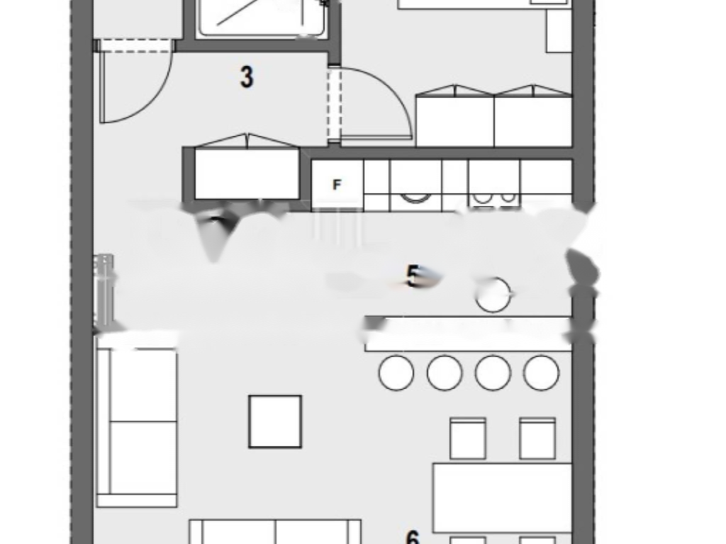 Квартира в Опатии, Хорватия, 50 м² - фото 10