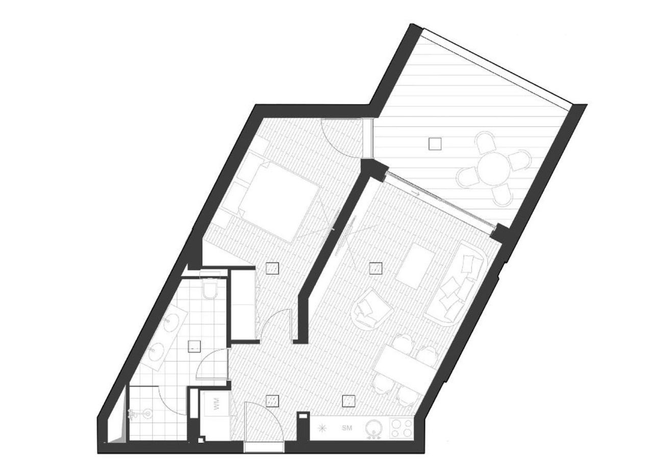 Апартаменты в Бечичи, Черногория, 58 м² - фото 19