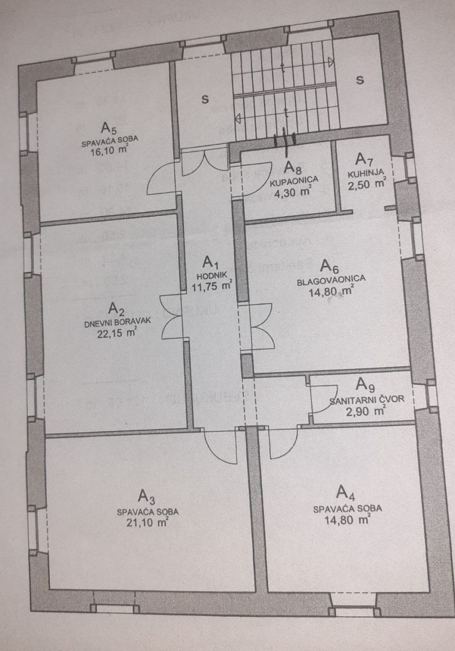 Квартира в Ровини, Хорватия, 110.4 м² - фото 1