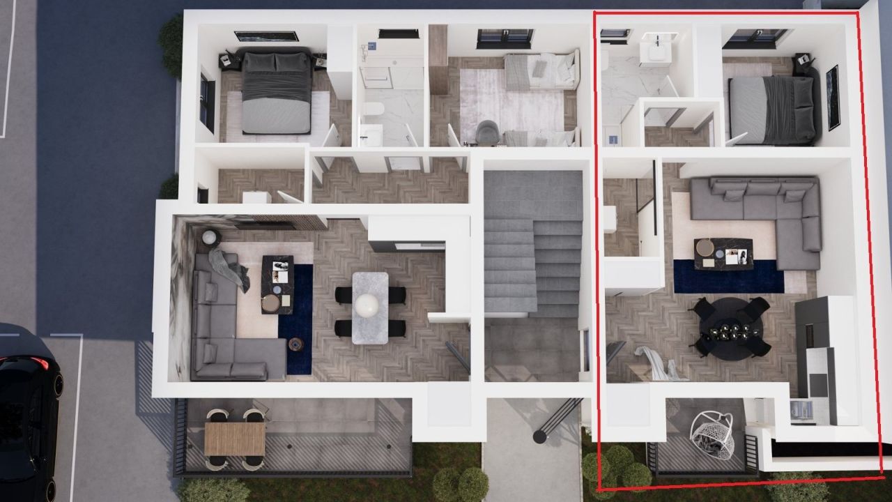 Квартира в Жмини, Хорватия, 50 м² - фото 2