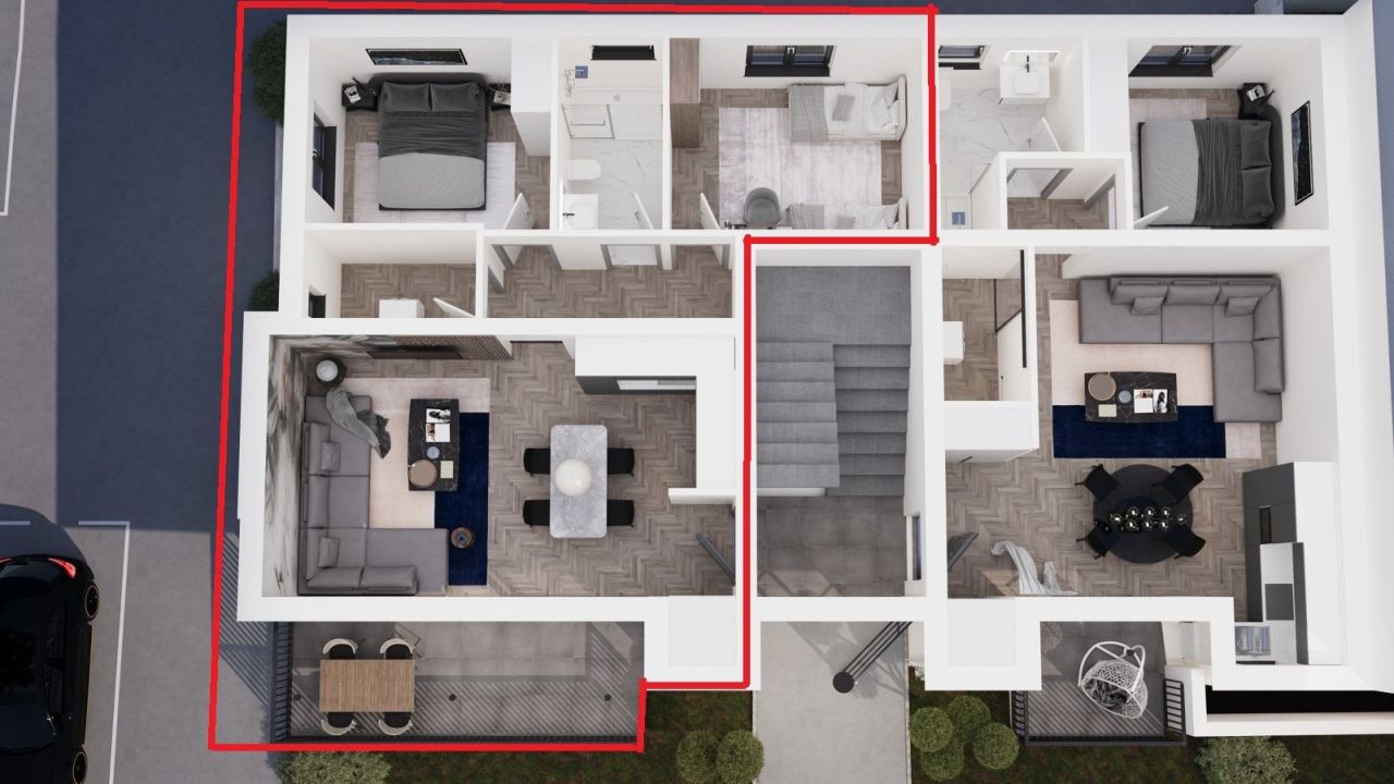 Квартира в Жмини, Хорватия, 63 м² - фото 2