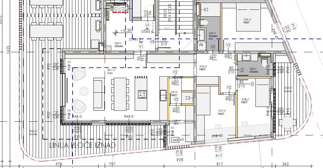 Квартира в Умаге, Хорватия, 121.91 м² - фото 2