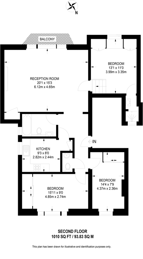 Квартира в Лондоне, Великобритания, 94 м² - фото 12