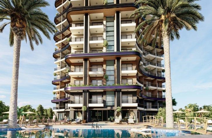 Квартира в Алании, Турция, 55 м² - фото 16