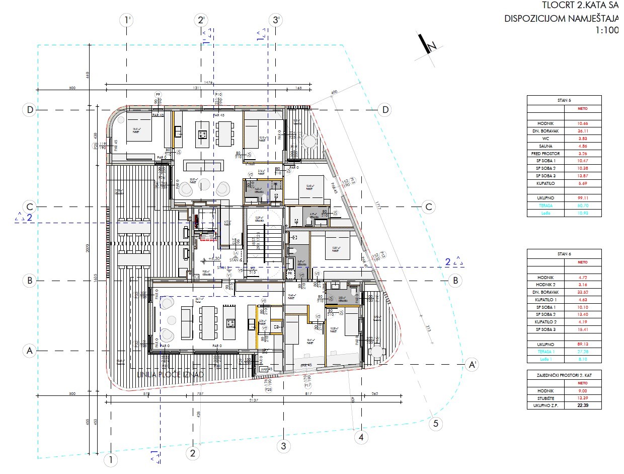 Квартира в Умаге, Хорватия, 121.91 м² - фото 3