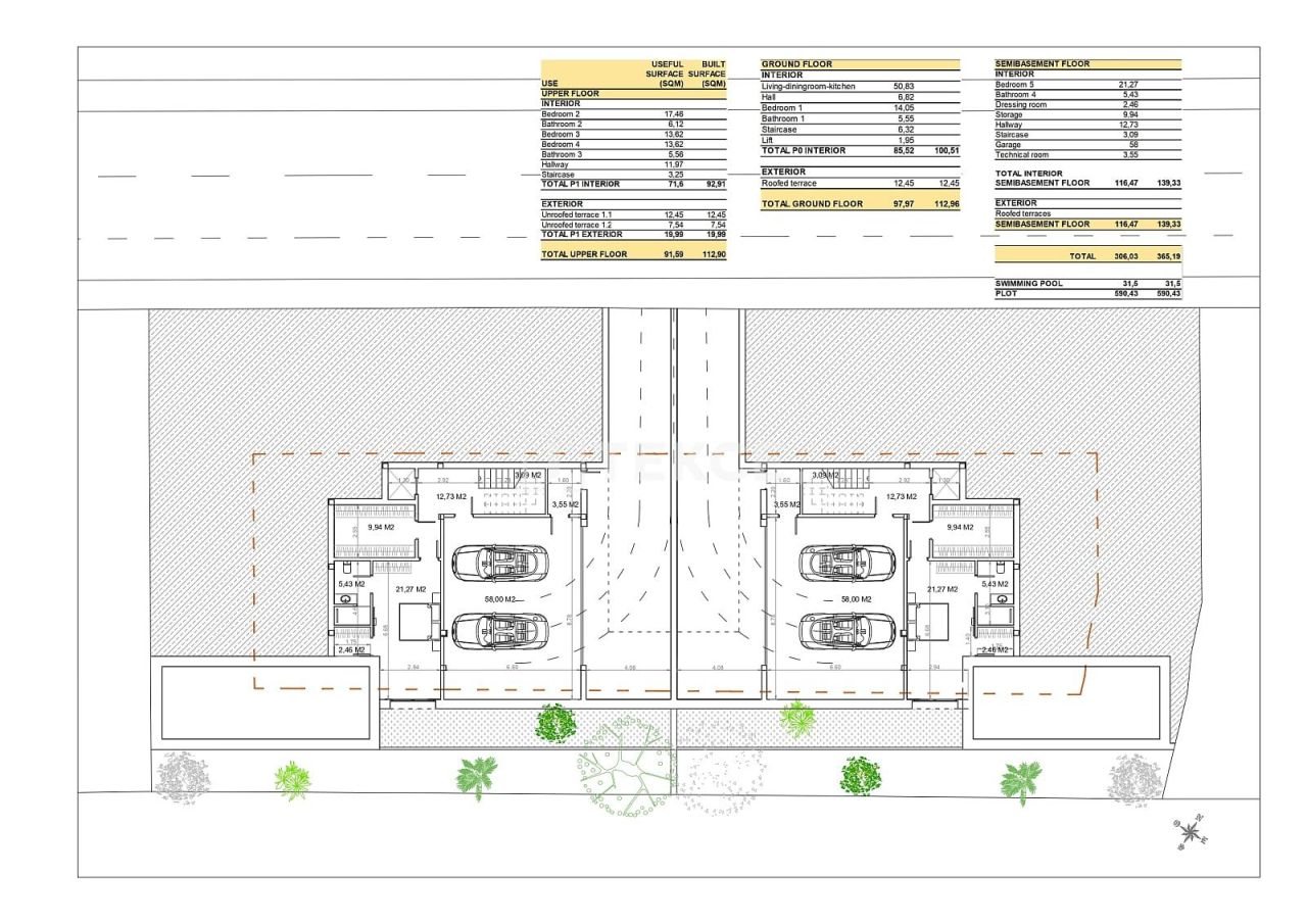 Вилла в Финестрате, Испания, 365 м² - фото 12