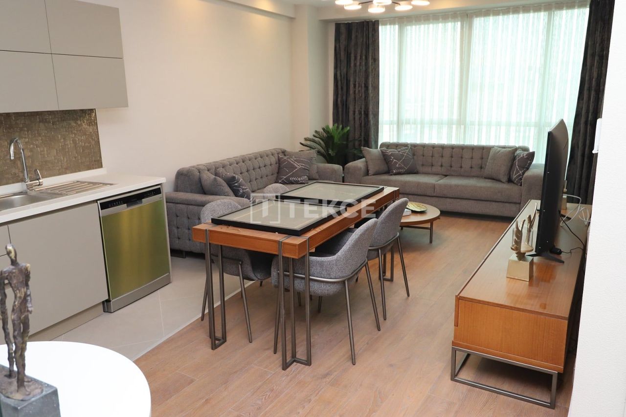 Апартаменты в Анталии, Турция, 65 м² - фото 13