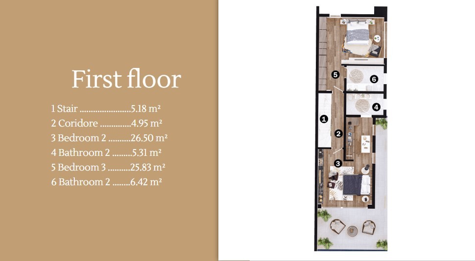 Дом в Умаге, Хорватия, 193.84 м² - фото 5