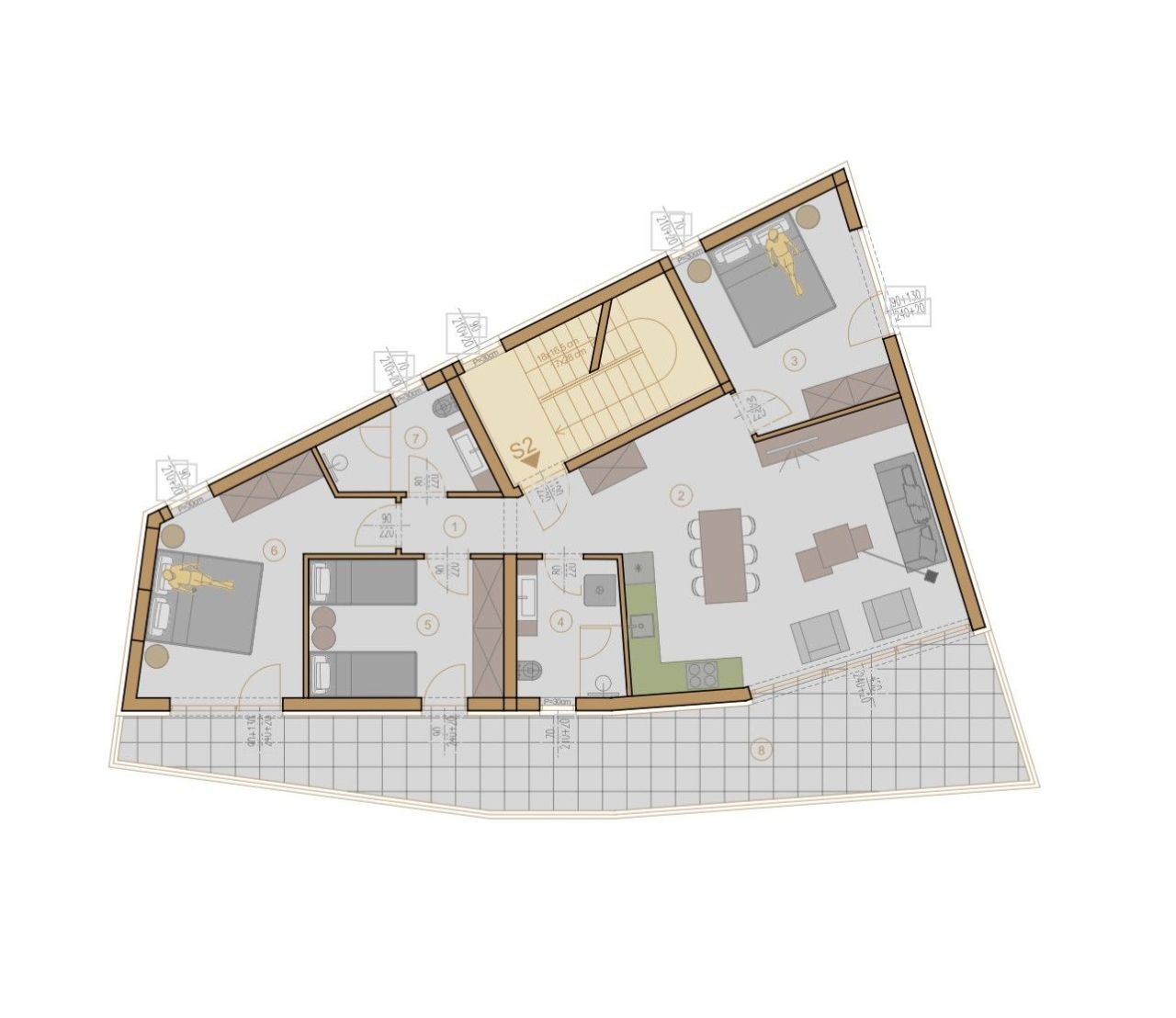 Квартира в Медулине, Хорватия, 114.84 м² - фото 6