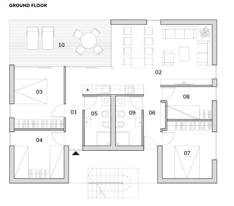 Квартира в Умаге, Хорватия, 110.95 м² - фото 6