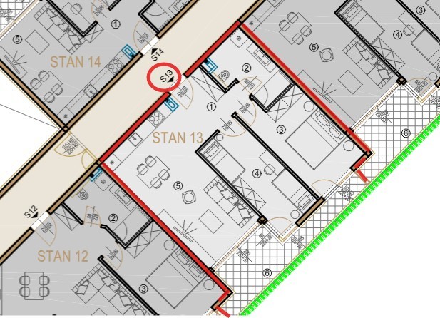 Квартира в Порече, Хорватия, 61.92 м² - фото 5