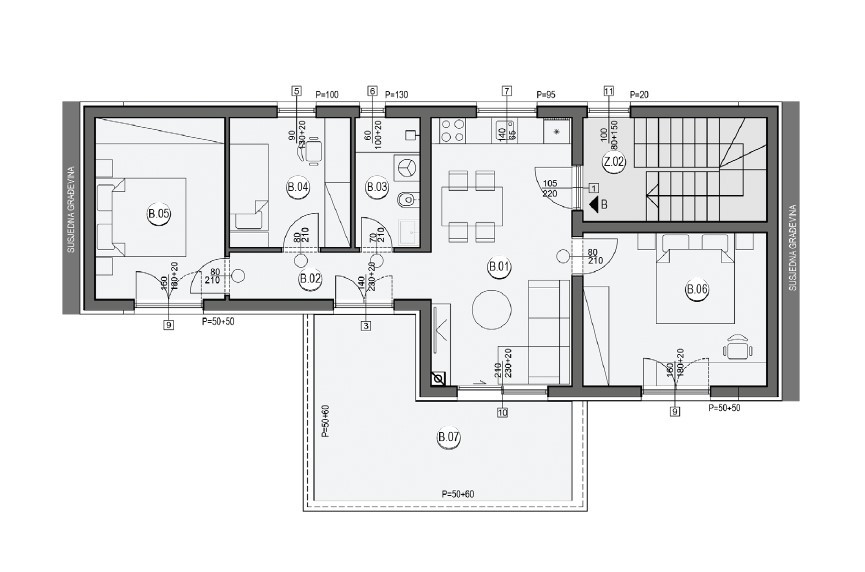 Квартира в Пуле, Хорватия, 75 м² - фото 7