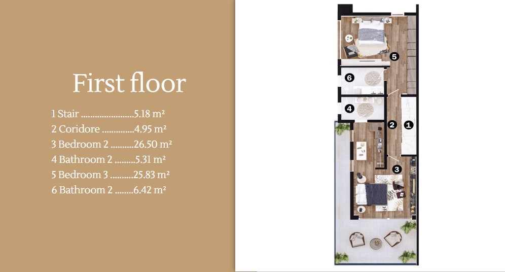 Дом в Умаге, Хорватия, 193.84 м² - фото 7