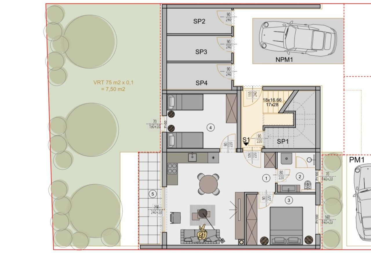 Квартира в Пуле, Хорватия, 58.03 м² - фото 7