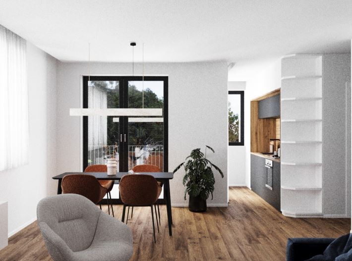 Квартира Istria, Kanfanar, Хорватия, 90.46 м² - фото 7