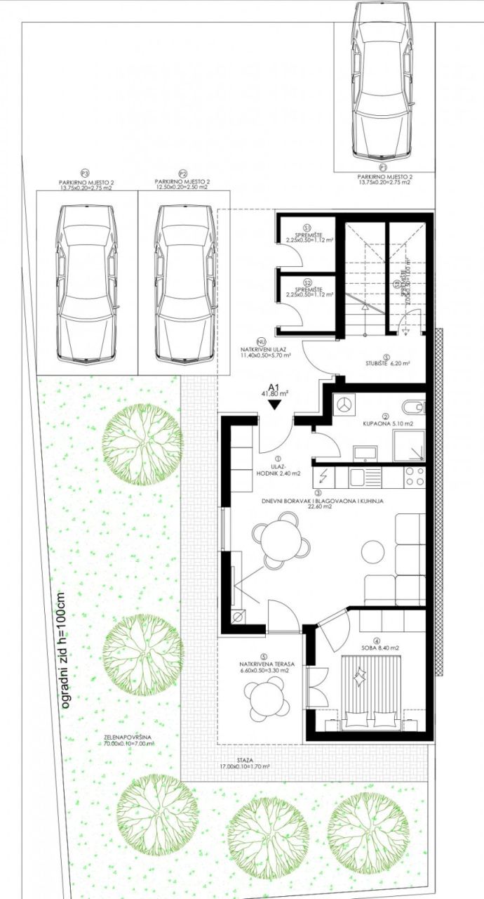 Квартира в Пуле, Хорватия, 41.8 м² - фото 8