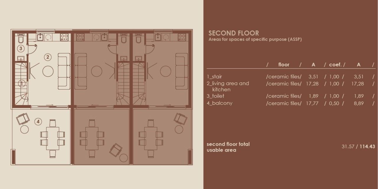 Квартира в Медулине, Хорватия, 114.43 м² - фото 8