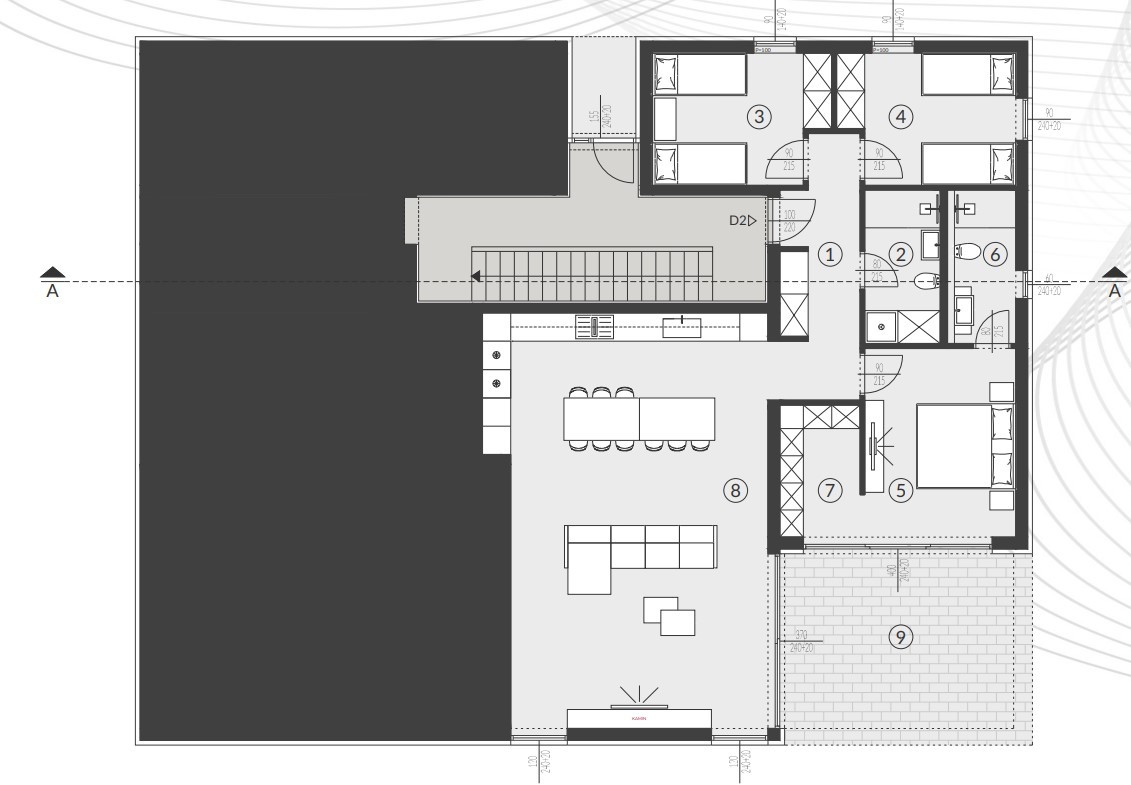 Квартира в Фажане, Хорватия, 115.84 м² - фото 9