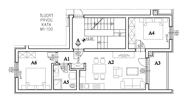 Квартира в Пуле, Хорватия, 71.93 м² - фото 9