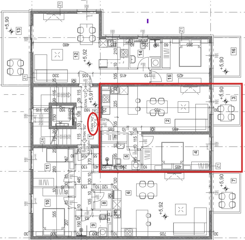 Квартира Istria, Vabriga, Хорватия, 51.2 м² - фото 8